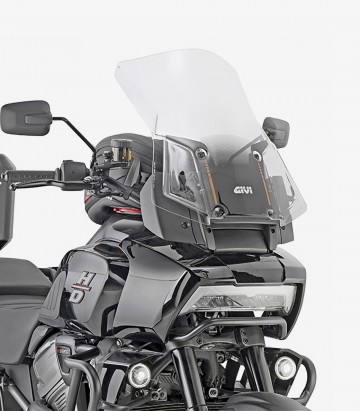 Harley Davidson Pan America 1250 (21-26) GIVI Windshield in Transparent 8400DT+D8400KIT