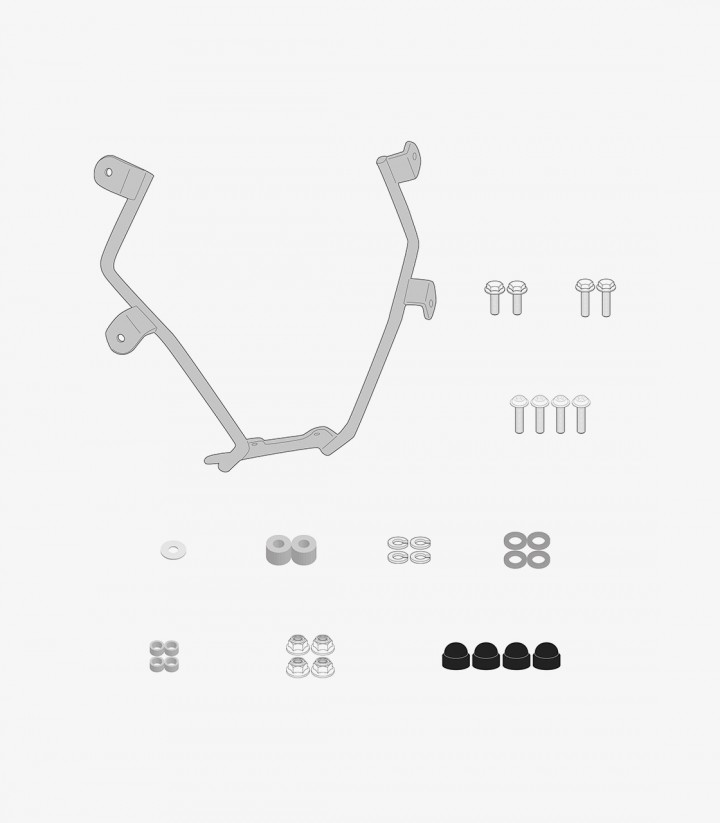 Windschild Klar GIVI Royal Enfield Bear 650 (25-26) 6407A+A9063A