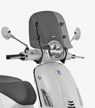 Piaggio Vespa Primavera 50/125/150 (14-26) GIVI Windshield in Transparent 5608S+A5608A