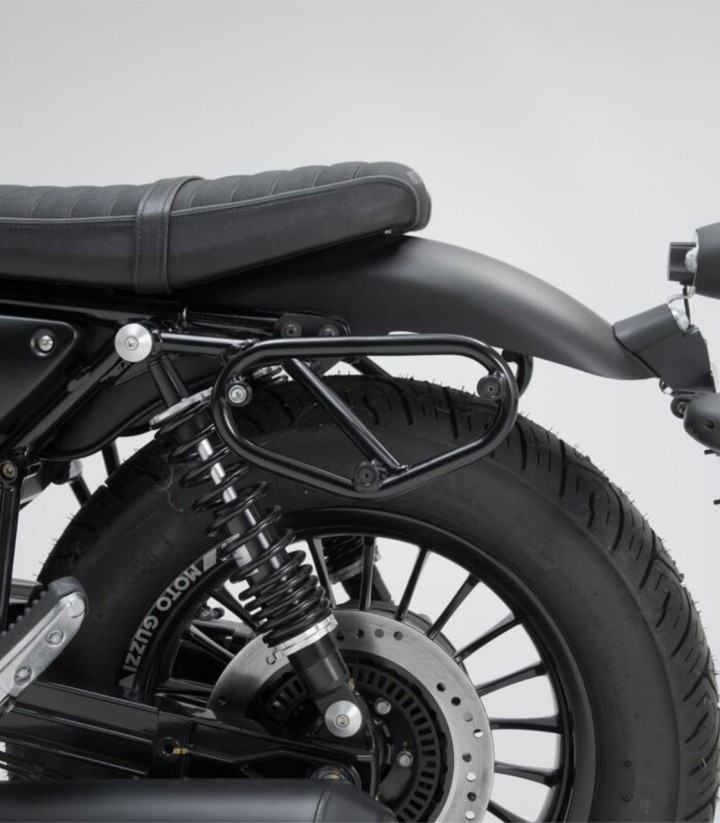 Soporte Lateral Izquierdo SLC Moto-Guzzi V9 Roamer / Bobber (15-18) SW-MOTECH HTA.17.797.10001 HTA.17.797.10001