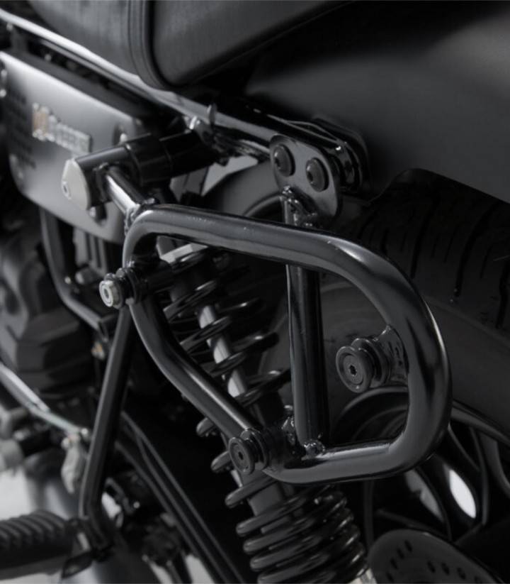 Soporte Lateral Izquierdo SLC Moto-Guzzi V9 Roamer / Bobber (15-18) SW-MOTECH HTA.17.797.10001 HTA.17.797.10001