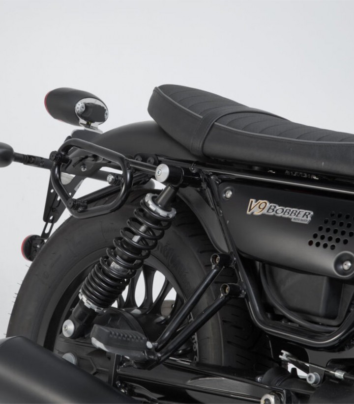 Soporte Lateral Derecho SLC Moto-Guzzi V9 Roamer / Bobber (15-18) SW-MOTECH HTA.17.797.11001 HTA.17.797.11001