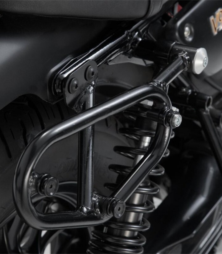 Soporte Lateral Derecho SLC Moto-Guzzi V9 Roamer / Bobber (15-18) SW-MOTECH HTA.17.797.11001 HTA.17.797.11001