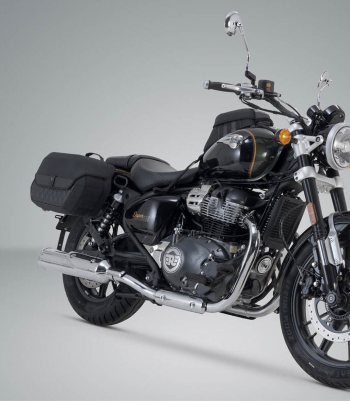 Soporte Lateral Izquierdo SLH LH1 Royal Enfield Super Meteor 650 (22) SW-MOTECH HTA.41.069.18001 HTA.41.069.18001