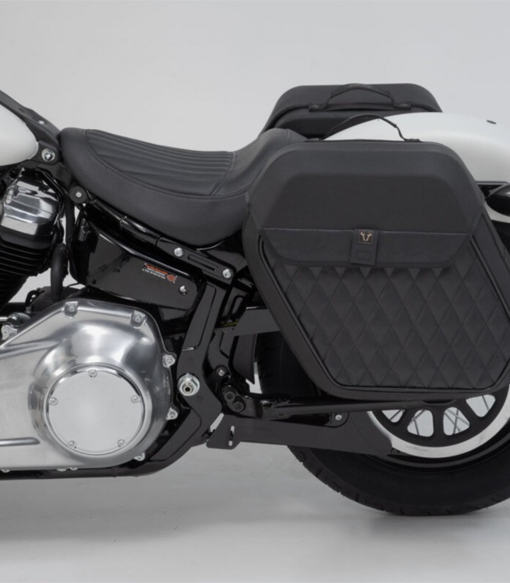 SW-MOTECH Left SLH LH2 Side Carrier for Harley-Davidson Softail Slim (17) HTA.18.682.10200 HTA.18.682.10200