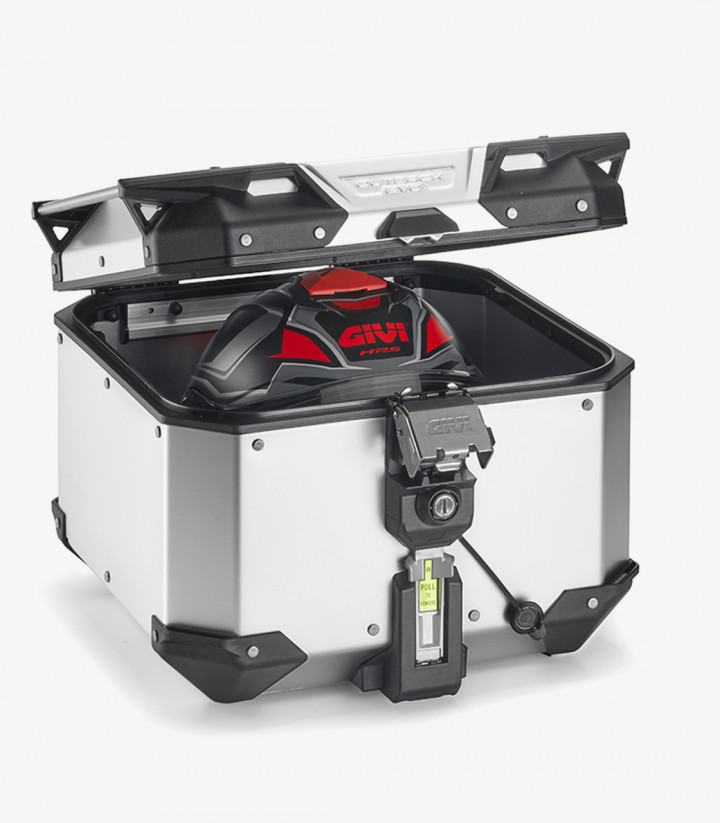 Maleta GIVI Trekker Outback EVO Smart Aluminio Anodizado Monokey 42 L