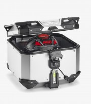 Maleta GIVI Trekker Outback EVO Smart Aluminio Anodizado Monokey 42 L
