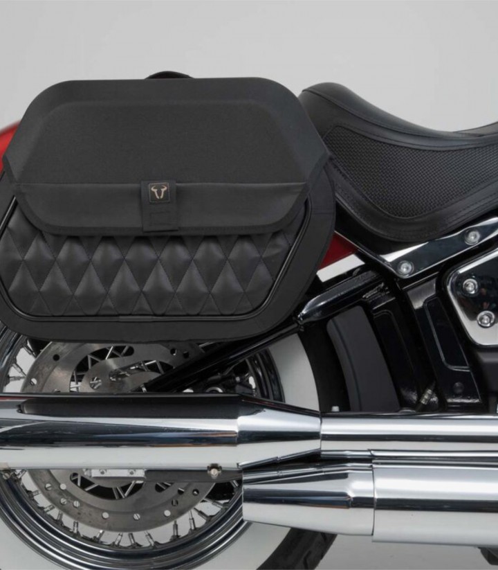 Soporte Lateral Izquierdo SLH LH2 Harley-Davidson Softail Deluxe (17) SW-MOTECH HTA.18.682.10800 HTA.18.682.10800