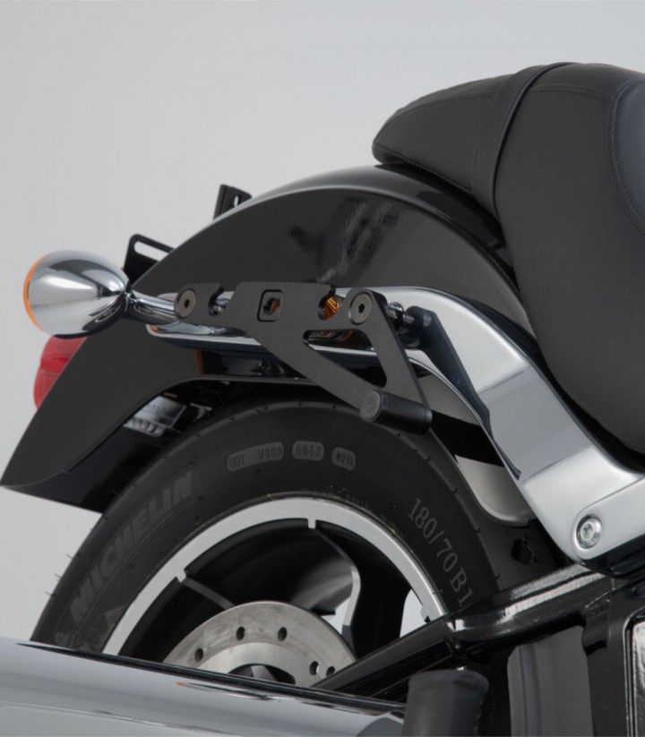 Seitenträger Rechts SLH LH1 Harley Davidson Softail Low Rider (FXLR) (17) SW-MOTECH HTA.18.682.11200