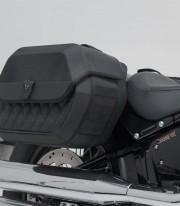 SW-MOTECH Left SLH LH1 Side Carrier for Harley-Davidson Street Bob / Slim / Fat Bob (17), Low Rider S (19), Softail Standard ...
