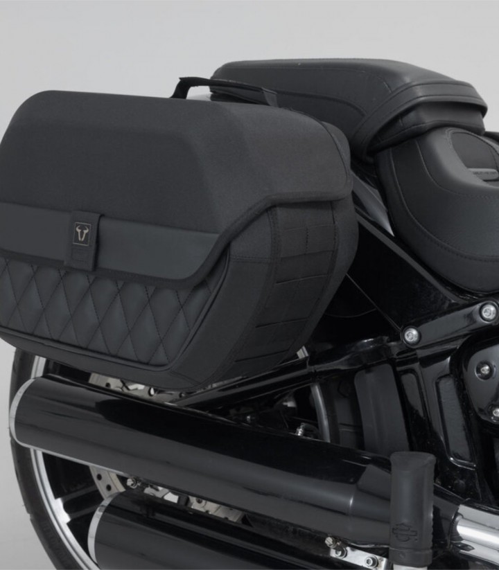 Seitenträger Links SLH LH1 Harley Davidson Softail Breakout / Fat Boy (17) SW-MOTECH HTA.18.682.11500