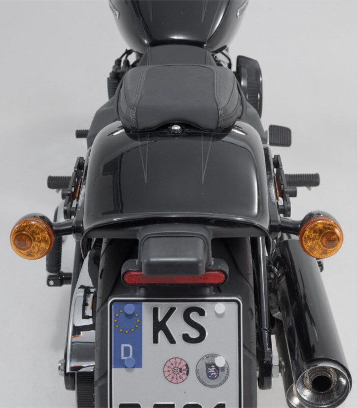Seitenträger Links SLH LH1 Harley Davidson Softail Breakout / Fat Boy (17) SW-MOTECH HTA.18.682.11500