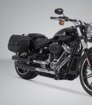 SW-MOTECH Left SLH LH1 Side Carrier for Harley-Davidson Fat Boy / Breakout (17) HTA.18.682.11500 HTA.18.682.11500