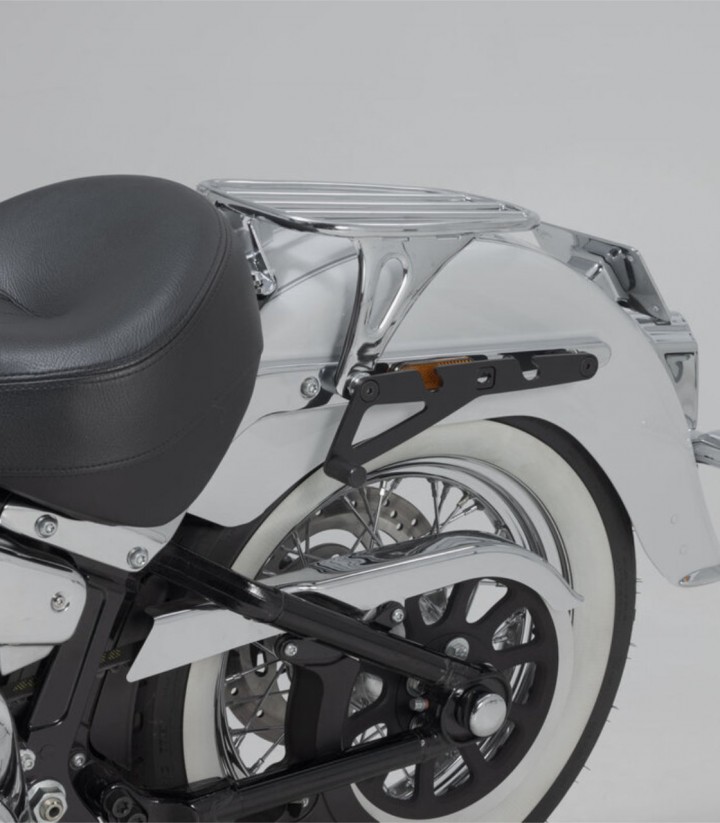 Seitenträger Links SLH LH1 Harley Davidson Softail Deluxe (17) SW-MOTECH HTA.18.682.11600