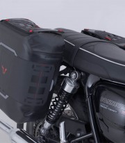 SW-MOTECH Left V-LOC Side Carrier for Triumph Bonneville T100 (16-21), Bonneville T120 (15-21) VMC.11.743.10000 VMC.11.743.10000