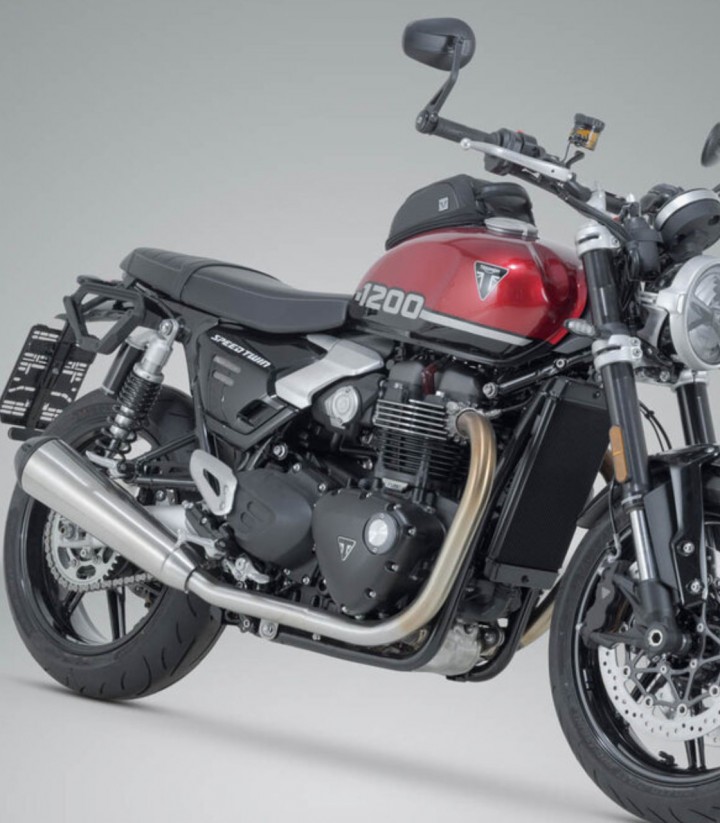 Soporte Lateral Izquierdo V-LOC Triumph Speed Twin 1200 (18-25) SW-MOTECH VMC.11.928.10000 VMC.11.928.10000