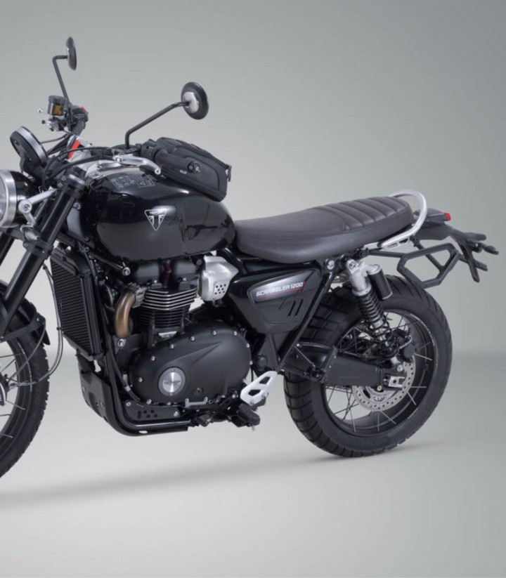 Seitenträger Links V-LOC Triumph Scrambler 1200 X (23), XC/XE (18-23) SW-MOTECH VMC.11.929.10000
