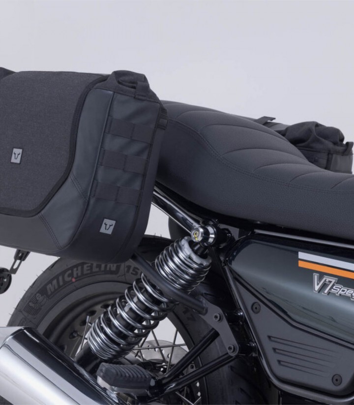 Soporte Lateral Izquierdo V-LOC Moto Guzzi V7 IV (20-25), V7 (25) SW-MOTECH VMC.17.847.10000 VMC.17.847.10000