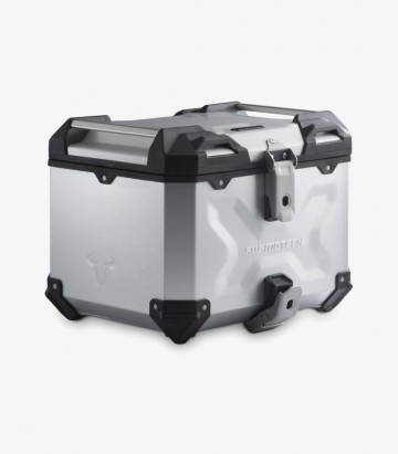 SW-MOTECH 38 L TRAX ADV Side Case with Carrier for Honda NT1100D, NT1100A (21 / 24), NT1100DE (24) Silver GPT.01.052.70000/S