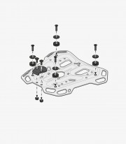 SW-MOTECH 38 L TRAX ADV Side Case with Carrier for Honda NT1100D, NT1100A (21 / 24), NT1100DE (24) Silver GPT.01.052.70000/S ...