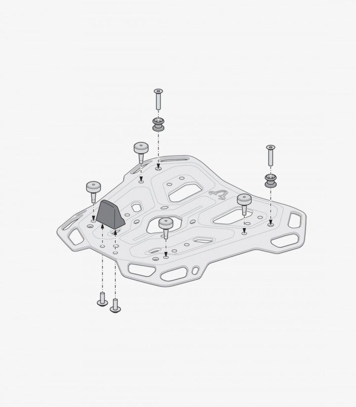 Maleta Superior con Soporte DUSC XL Negro 55 L Honda XL750 Transalp (22-24) SW-MOTECH GPT.01.070.66000/B GPT.01.070.66000/B