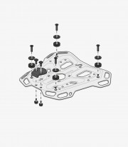 SW-MOTECH 38 L TRAX ADV Side Case with Carrier for Honda XL750 Transalp (22-24) Silver GPT.01.070.70000/S GPT.01.070.70000/S