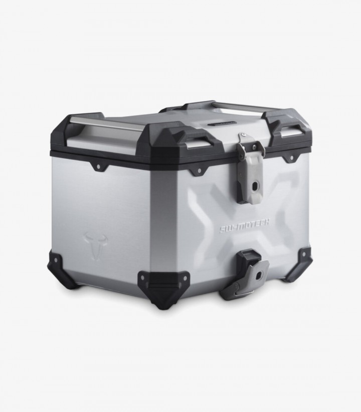Topcase mit Träger TRAX ADV Silber 38 L Honda CL500 (22) SW-MOTECH GPT.01.086.70000/S