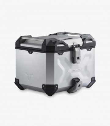 Maleta Superior con Soporte TRAX ADV Plateada 38 L Honda CB1300 / S (03-09) SW-MOTECH GPT.01.254.70000/S