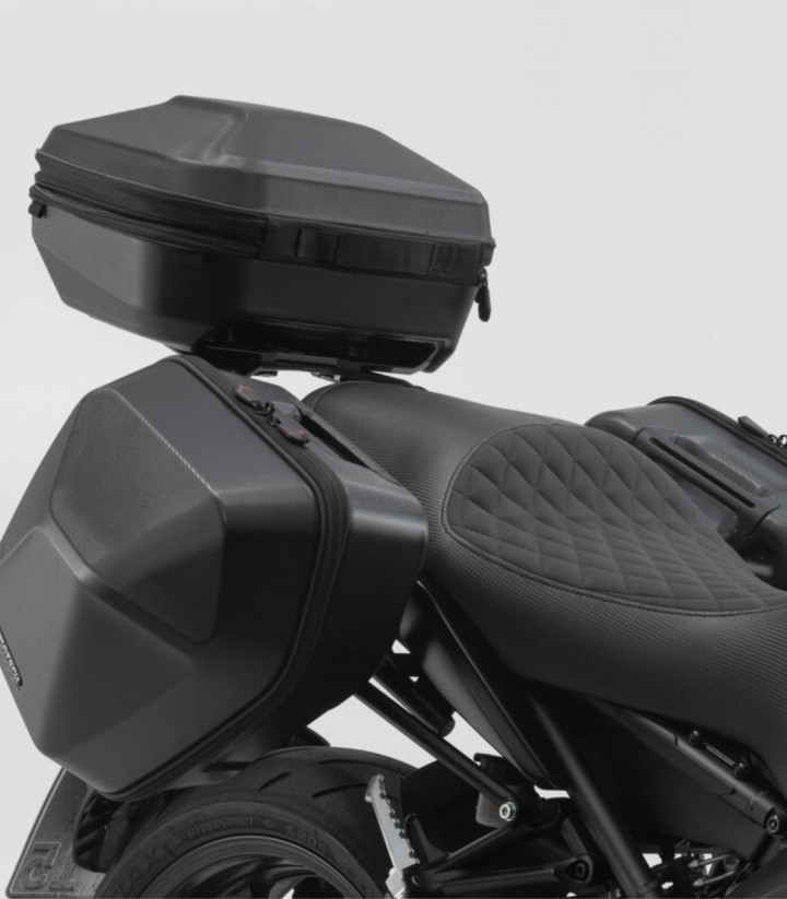 Maleta Superior con Soporte URBAN ABS Negro 16-29 L Honda CBF600 (04-13), CBF1000 (06-09), CBF500 (04-06) SW-MOTECH GPT.01.27...