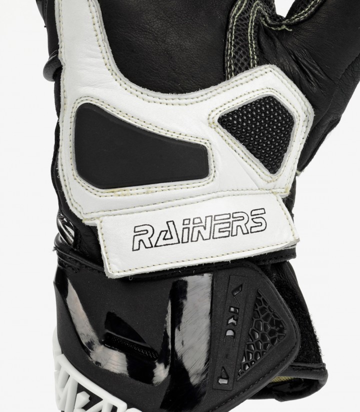 Guantes Rainers VRC4 PRO-F Blanco / Fluor Racing VRC4PROF