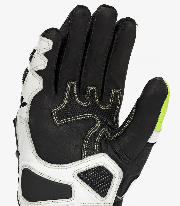 Rainers Racing-Handschuhe VRC4 PRO-F Weiß / Neon