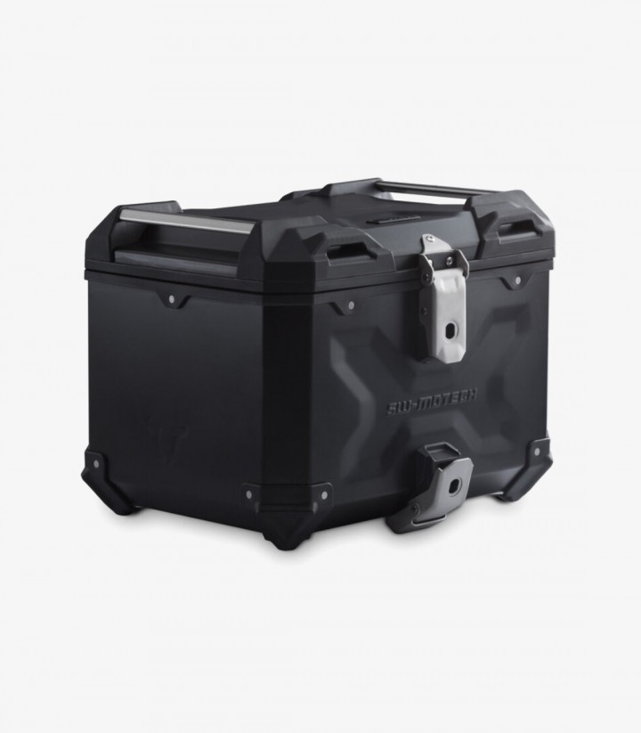 Maleta Superior con Soporte TRAX ADV Negra 38 L Honda CB500X (13-18), CBR500R (12-15), CB500F (12-16), NX500 (23) SW-MOTECH G...