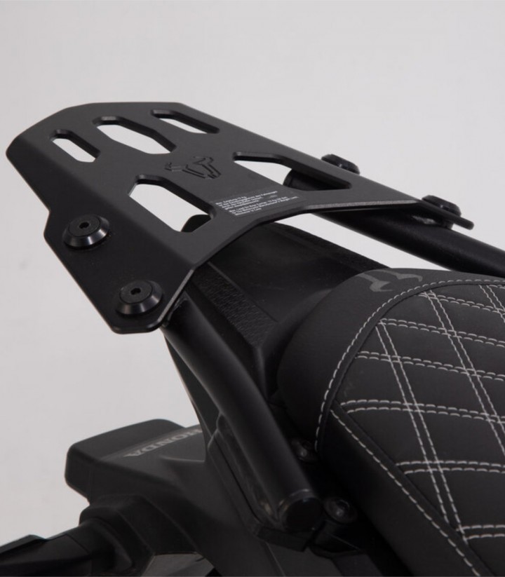 Maleta Superior con Soporte TRAX ADV Negra 38 L Honda CB500X (13-18), CBR500R (12-15), CB500F (12-16), NX500 (23) SW-MOTECH G...