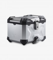 Maleta Superior con Soporte TRAX ADV Plateada 38 L Honda CRF1000L Africa Twin (15-19) SW-MOTECH GPT.01.622.70001/S GPT.01.622...