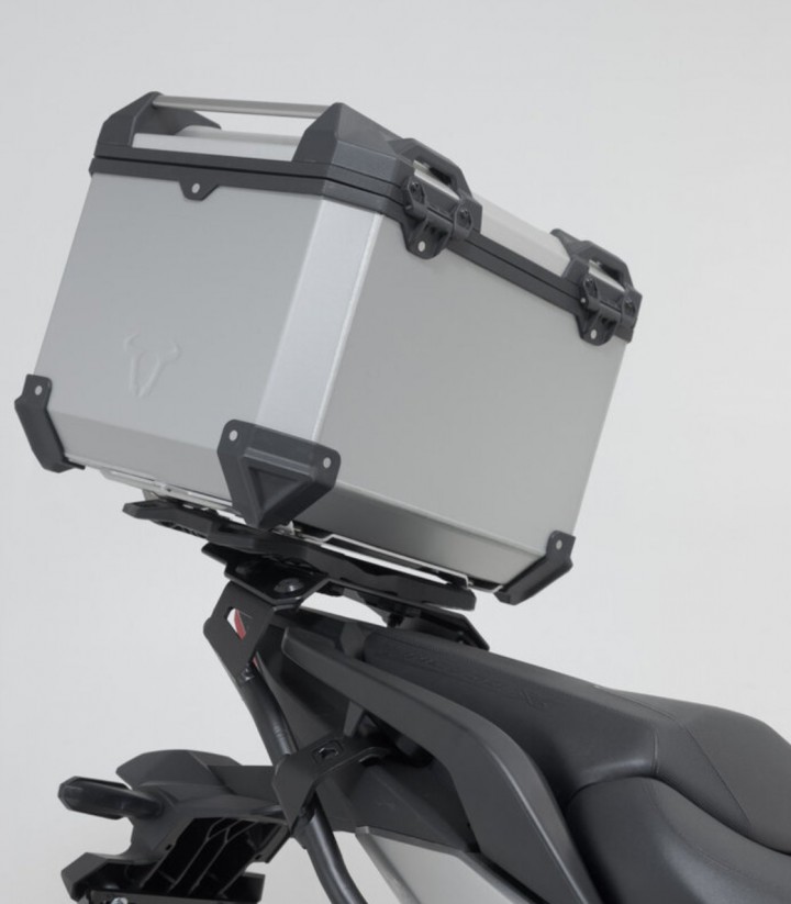 Maleta Superior con Soporte TRAX ADV Plateada 38 L Honda NC750XD / XA (20-24) SW-MOTECH GPT.01.841.70000/S GPT.01.841.70000/S