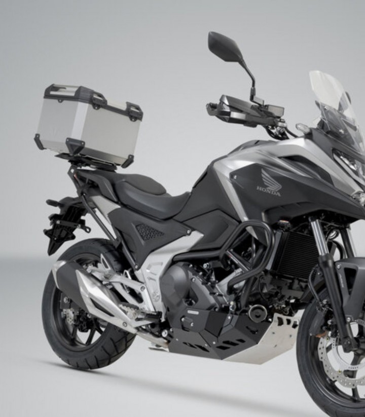 Maleta Superior con Soporte TRAX ADV Plateada 38 L Honda NC750XD / XA (20-24) SW-MOTECH GPT.01.841.70000/S GPT.01.841.70000/S