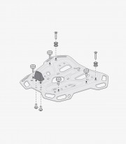 Maleta Superior con Soporte DUSC XL Negro 55 L Honda CRF1000L Africa Twin Adventure Sports (18-19) SW-MOTECH GPT.01.890.66000...