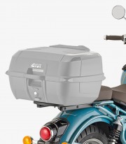 Soporte GIVI Maleta Trasera MONOKEY® / MONOLOCK® Royal Enfield SHOTGUN 650 (24-26) SR9064