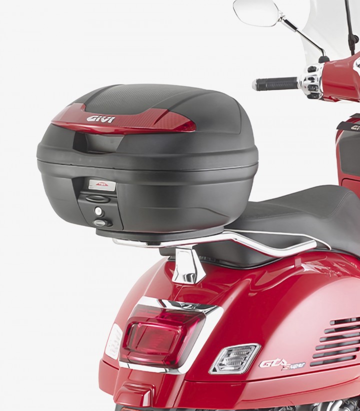 Soporte GIVI Maleta Trasera MONOLOCK® Piaggio Vespa GTS 125-150-300 Super (08-22) SR5620CR