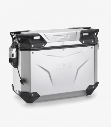 GIVI Trekker Outback Evo Smart 37 L Monokey Anodized Aluminum Side Cases