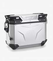 Maletas Laterales GIVI Trekker Outback Evo Smart 37 L Monokey en Aluminio Anodizado