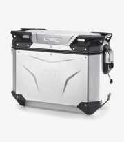 Maletas Laterales GIVI Trekker Outback Evo Smart 37 L Monokey en Aluminio Anodizado