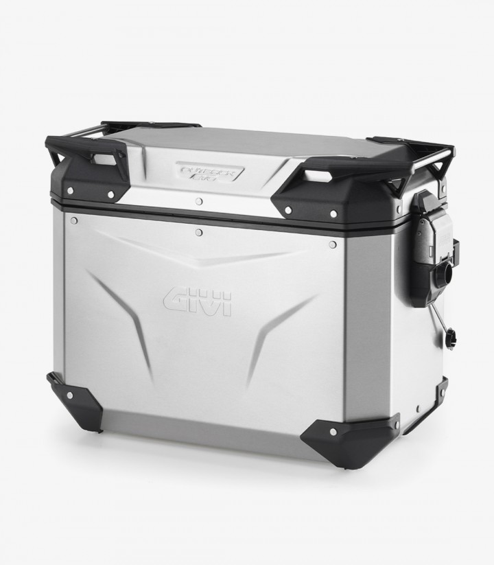Seitenkoffer GIVI Trekker Outback Evo Smart 44 L Monokey in Aluminium