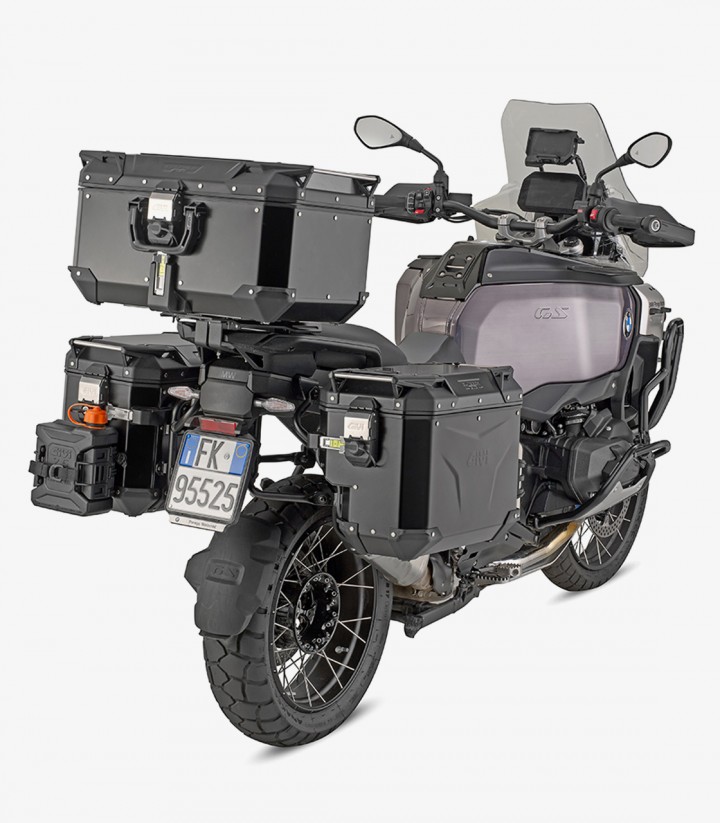 GIVI Trekker Outback Evo Smart 44 L Monokey Black Side Cases