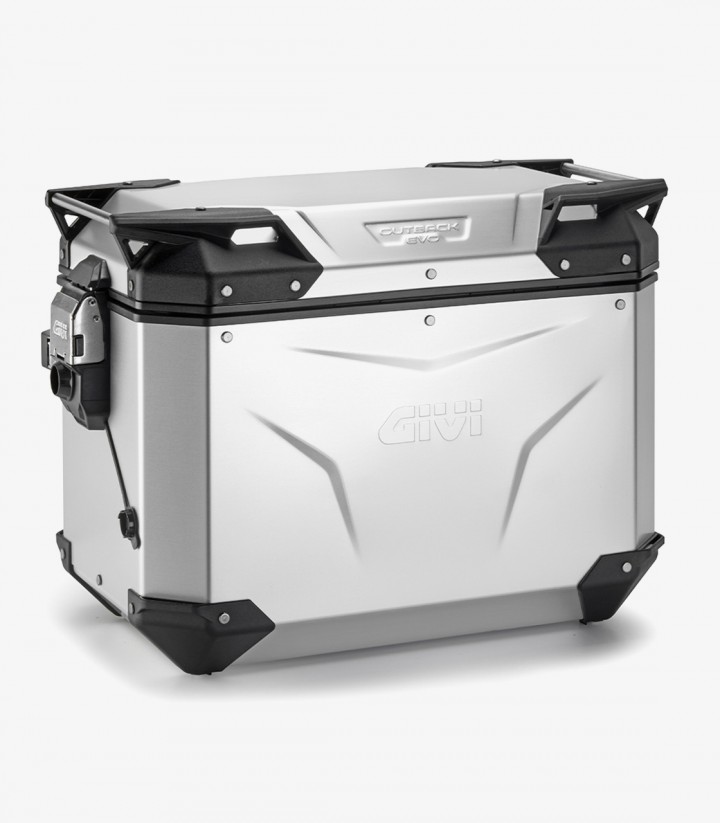 Maletas Laterales GIVI Trekker Outback Evo Smart 48 L Monokey en Aluminio Anodizado