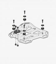 SW-MOTECH URBAN ABS 16-29 L Top Case with Carrier for Honda CRF1100L Africa Twin (19-23) Black GPT.01.942.60000/B GPT.01.942....