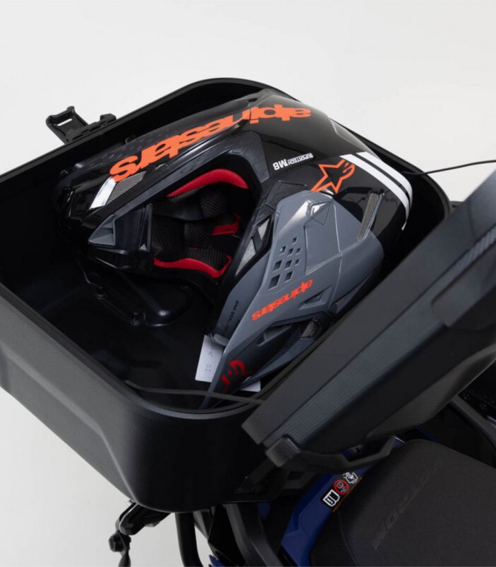 Maleta Superior con Soporte DUSC L Negro 41 L Honda CRF1100L Africa Twin (19-23) SW-MOTECH GPT.01.942.65001/B GPT.01.942.65001/B