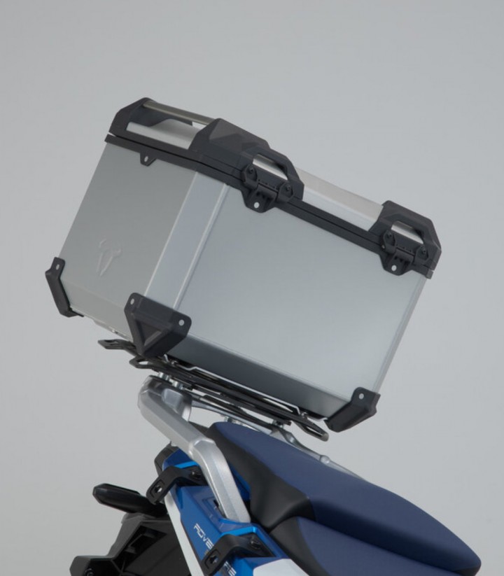 Maleta Superior con Soporte TRAX ADV Plateada 38 L Honda CRF1100L Africa Twin (19-23) SW-MOTECH GPT.01.942.70000/S GPT.01.942...