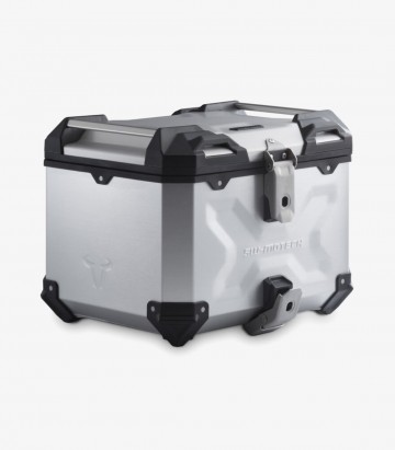 Maleta Superior con Soporte TRAX ADV Plateada 38 L Honda CRF1100L Africa Twin (19-21) SW-MOTECH GPT.01.950.70001/S