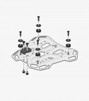 Maleta Superior con Soporte TRAX ADV Negra 38 L VOGE 650DS / DSX (21) SW-MOTECH GPT.02.049.70000/B GPT.02.049.70000/B